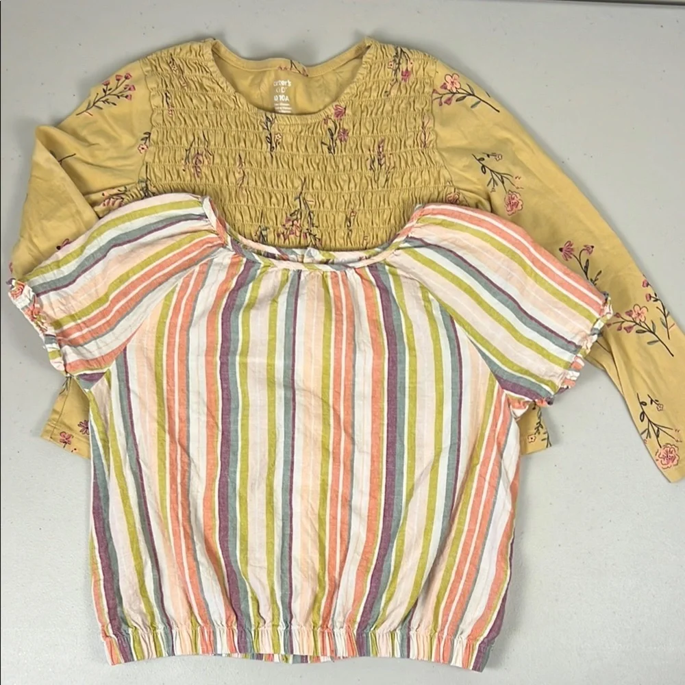 Carter’s Kids‎ bundle of two top. EUC Size 10/10A Girls